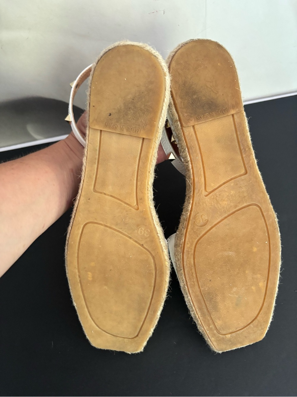 Maypol Spain white espadrille flats - Picture 5 of 10